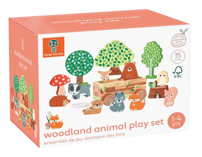 Wooden Animal Play Set