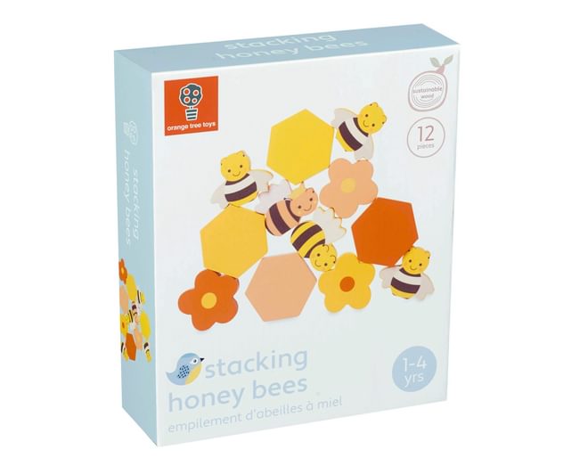 Orange Tree Stacking Honey Bees