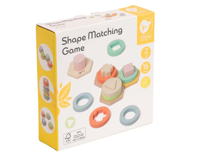 Classic World Shape Matching Game