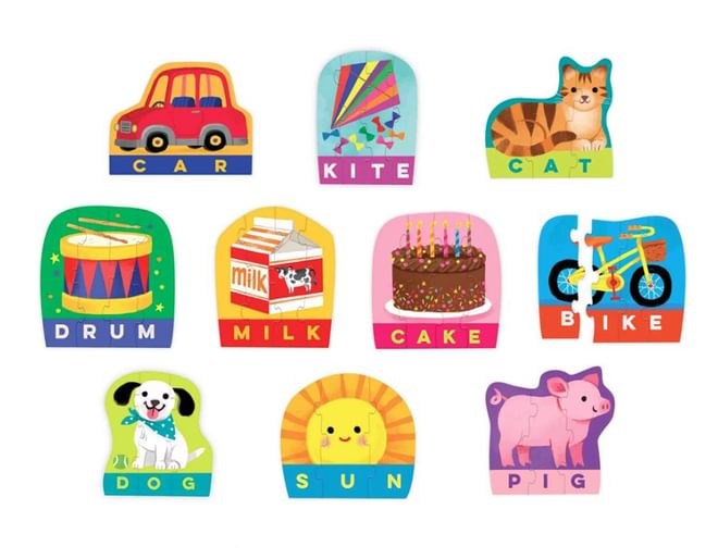 Simple spelling puzzles