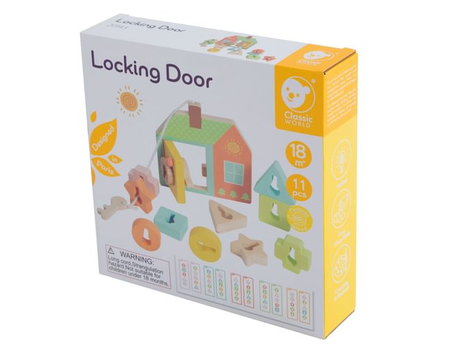 Locking Door Shape Sorter
