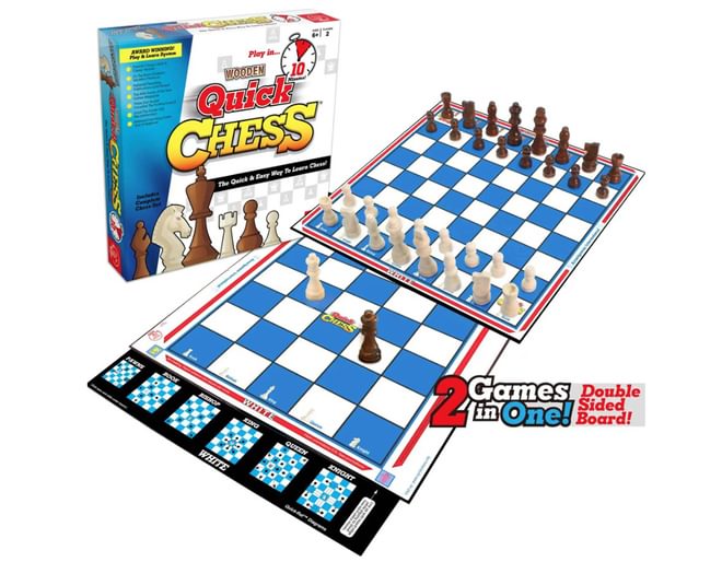 Roo Games Wooden Quick Chess