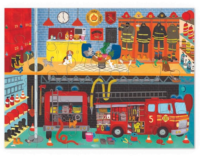Fire Station Jigsaw Puzzle