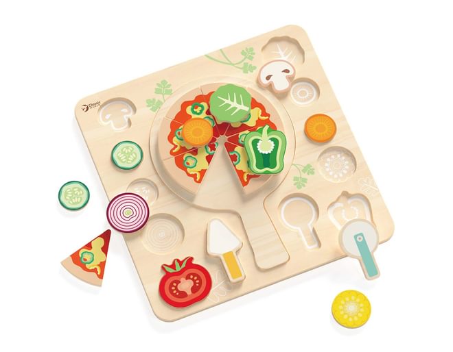 Classic World Wooden Pizza Puzzle