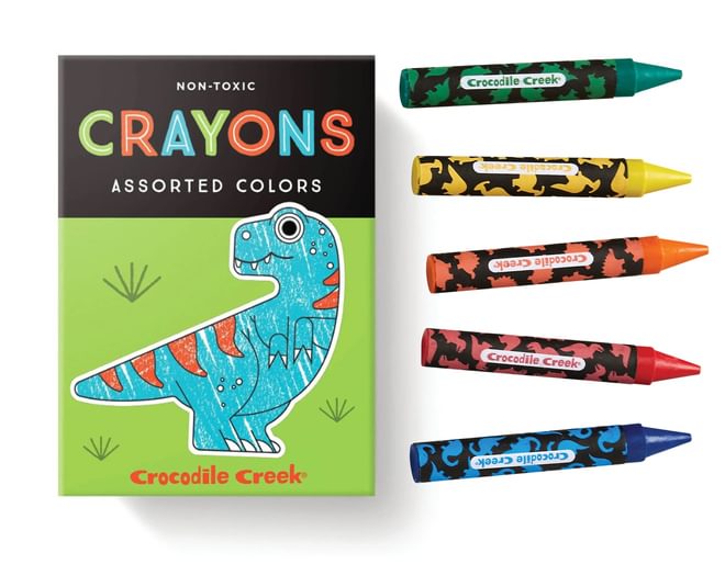 Dinosaur Jumbo Colouring Crayons