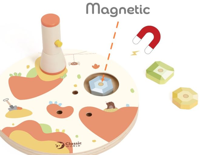 Magnetic Treasure Hunt Game