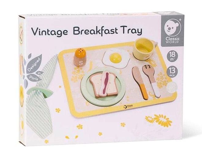 Vintage Breakfast Tray