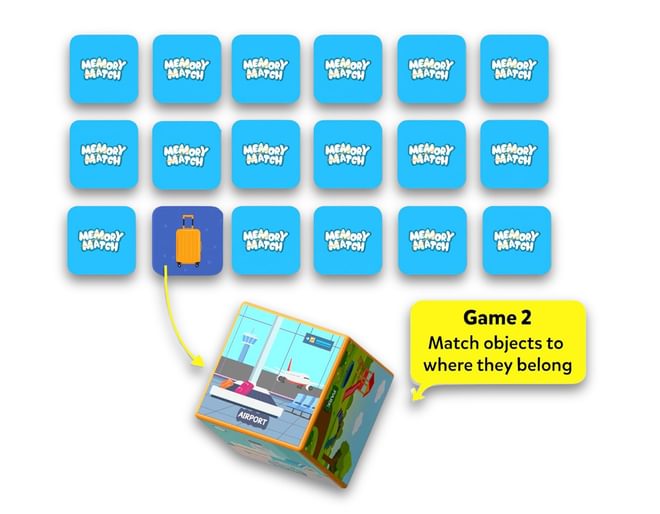 Memory matching game