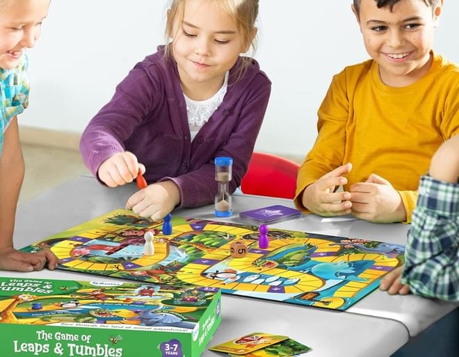 The Game of Leaps and Tumbles