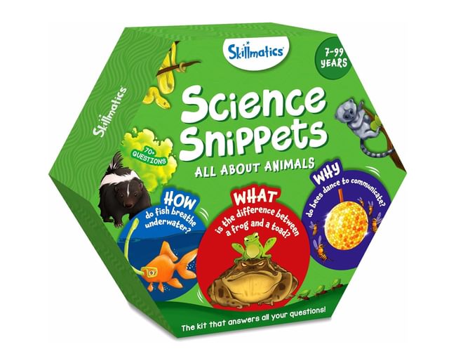 All About Animals Science Snippets Skillmatics