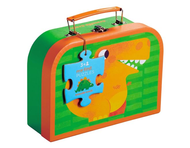 Crocodile Creek My First Dinosaur Puzzles Case