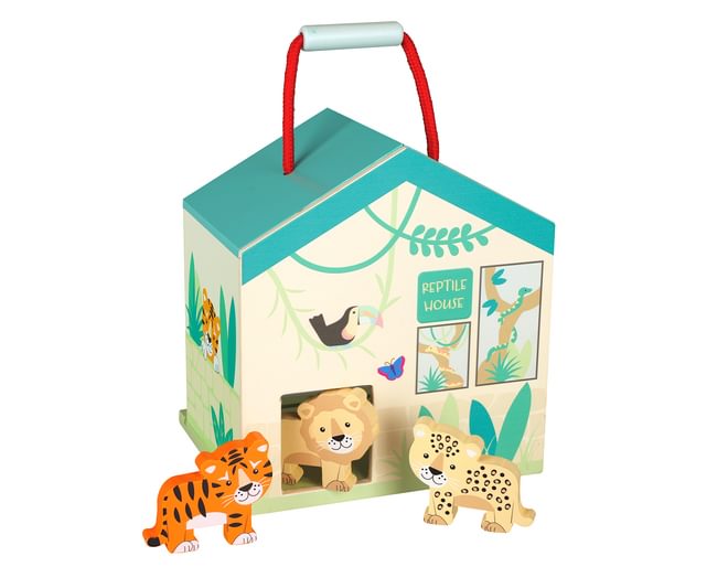 Wooden Zoo for toddlers