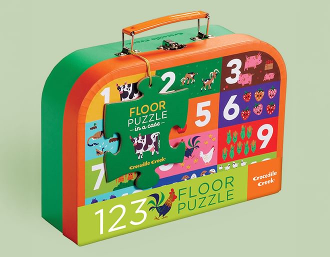 123 Floor Puzzle