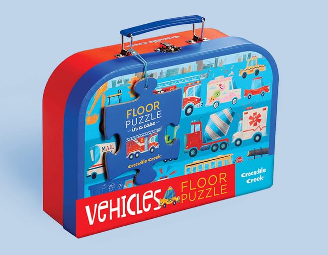 Vehicles Floor Puzzle