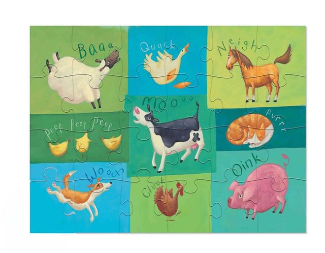 Barnyard Sounds Floor Puzzle