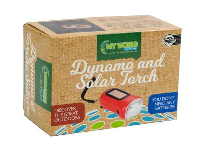 Funtime Gifts Dynamo and Solar Torch