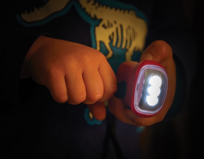 Childs Dynamo and Solar Torch