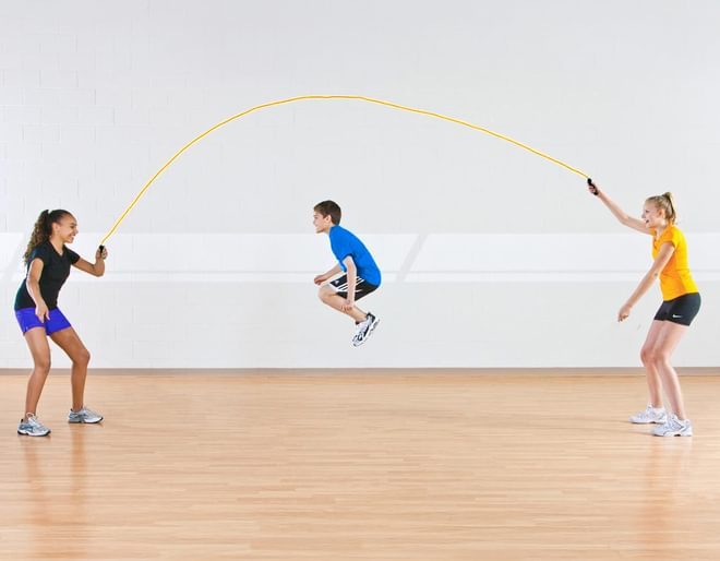 Double Dutch Mega Jump Rope