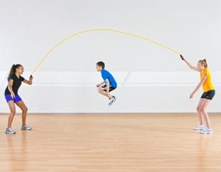 Double Dutch Mega Jump Rope