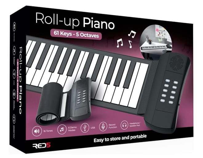 Red 5 Roll Up Piano