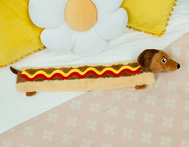 Sausage Dog Long Hot Water Bottle
