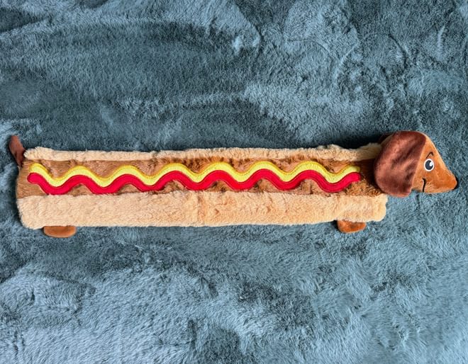 Sausage Dog Long Hot Water Bottle