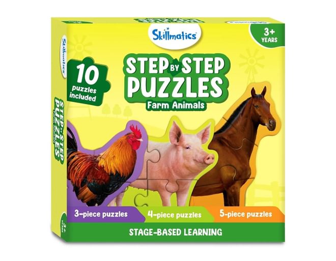 Farm Animal Puzzles Skillmatics 