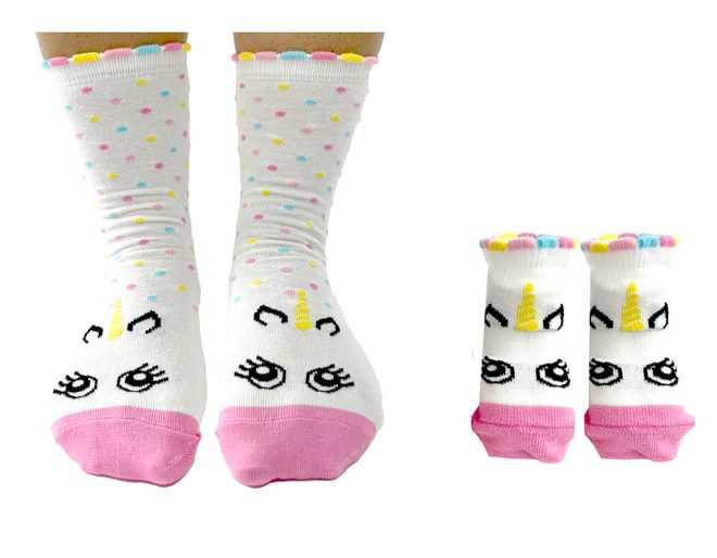 Mummy & Me Unicorn Socks Pack