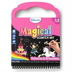 Magical Scratch Art - Unicorns & Princesses
