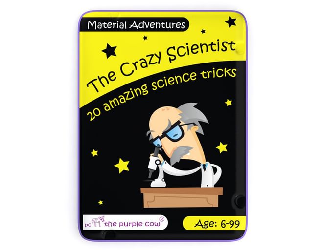 Material Adventures - The Crazy Scientist Purple Cow