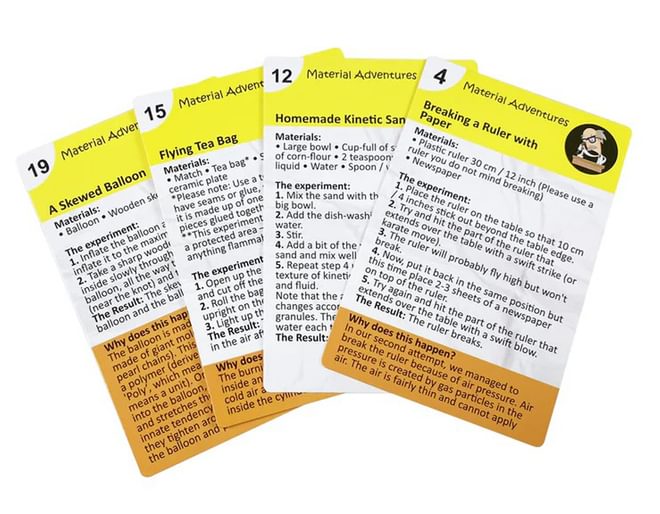 Material Adventures Science Experiments