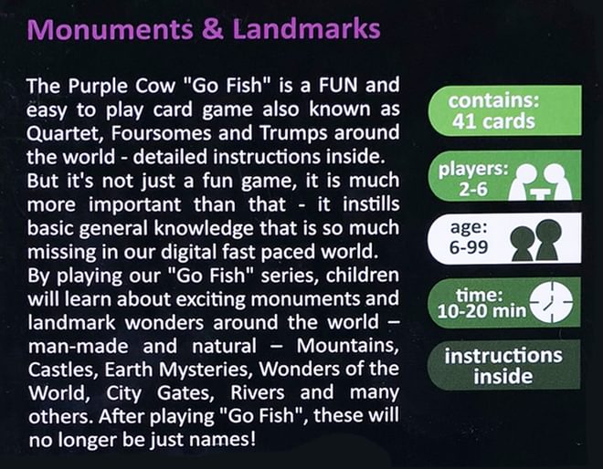 Go Fish - Monuments & Landmarks