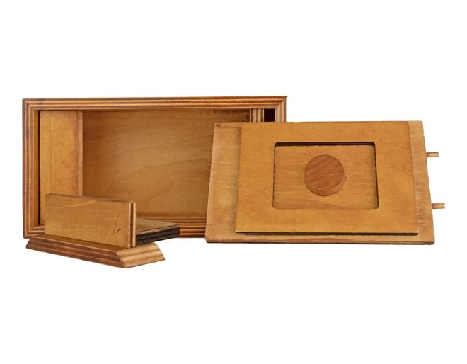 Wooden Pharaoh's Tomb Puzzle