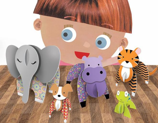 3D Animal Craft Set