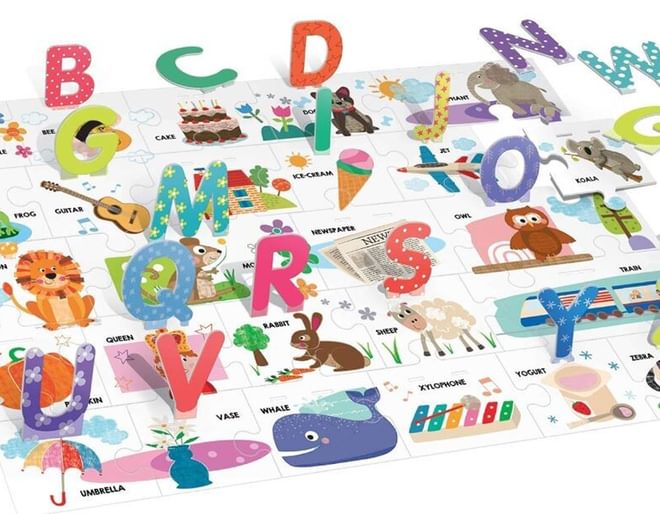 3D Alphabet Montessori Puzzle