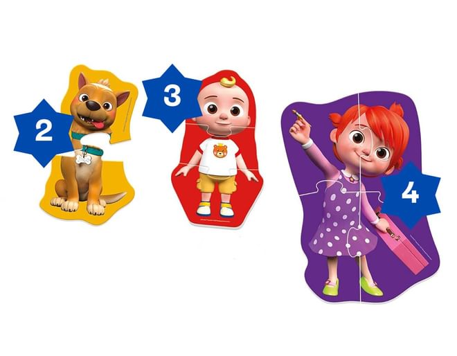 Giant Progressive Puzzle Pieces