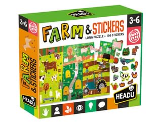 Farm & Stickers Puzzle
