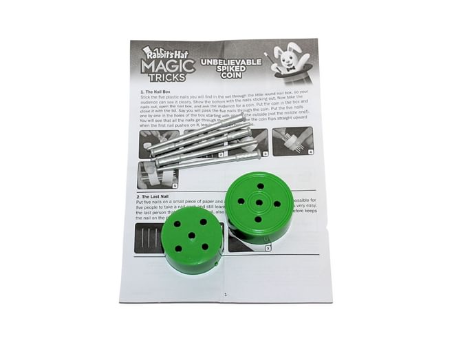 Magic Hat Unbelievable Spiked Coin Trick