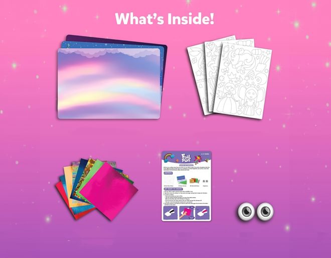 Foil Fun Princesses & Unicorns