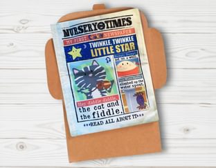 Nursery Rhymes Crinkly Newspaper