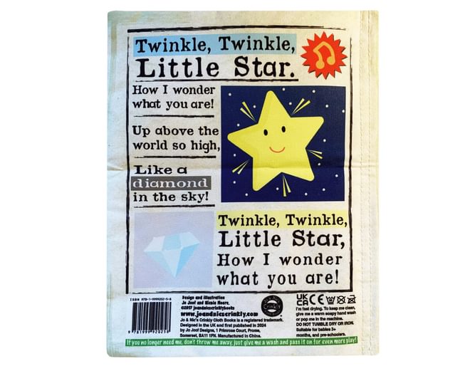 Crinkly Nursery Rhymes Newspaper