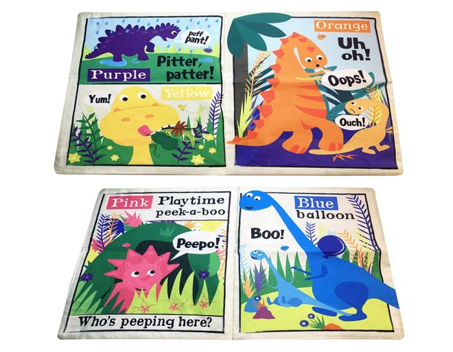 Jo and Nics Rainbow Dinosaurs Crinkly Newspaper