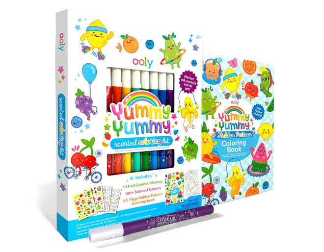 Yummy Yummy Scented Colouring Set