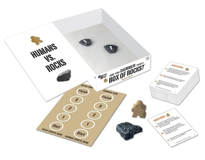 Dumber than a box of rocks