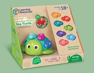 Counting Shapes Sea Turtle