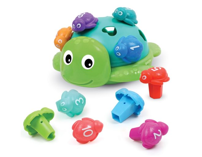 Counting Shapes Sea Turtle