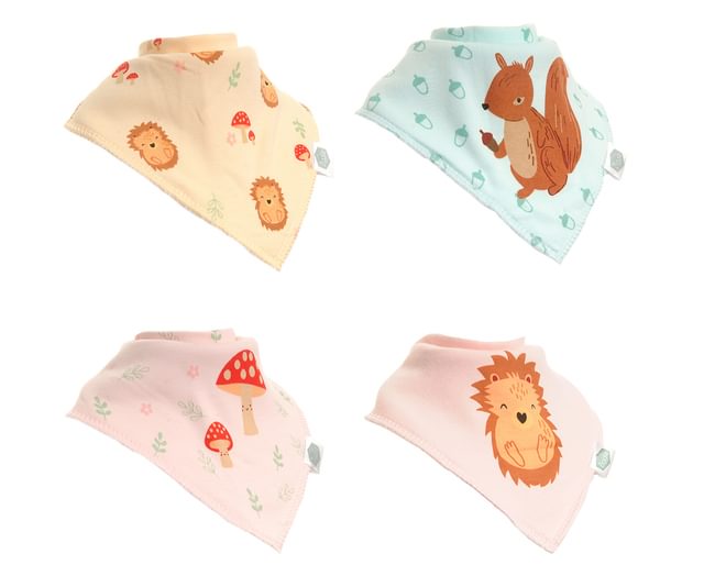 Ziggle Wild At Heart Bandana Bibs