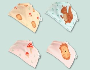 Wild At Heart Bandana Bibs