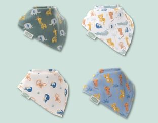 Ziggle Savanna Bandana Bibs