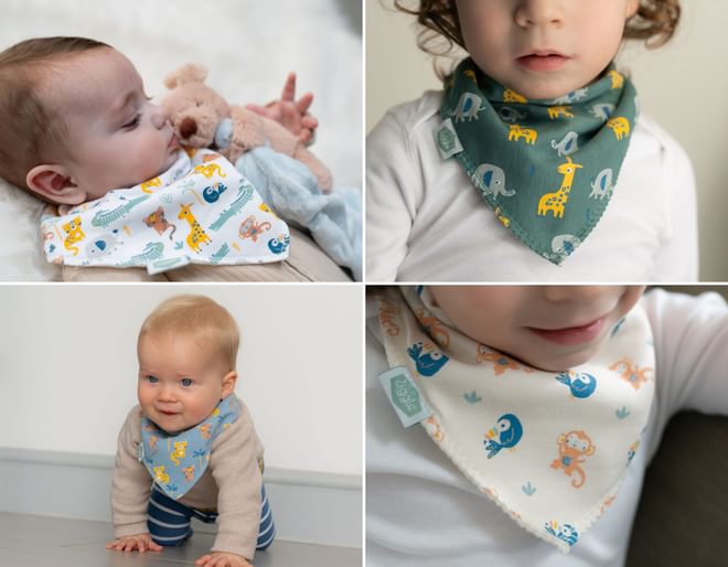 Animal Bandana Bibs